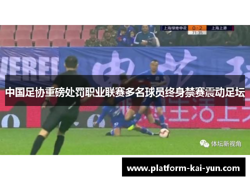 中国足协重磅处罚职业联赛多名球员终身禁赛震动足坛